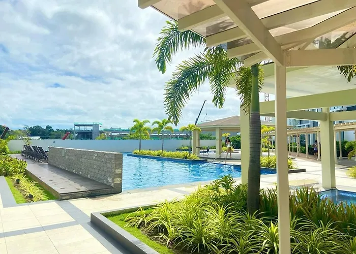 Modern And Cozy One Manchester Place In Mactan Newtown Appartement