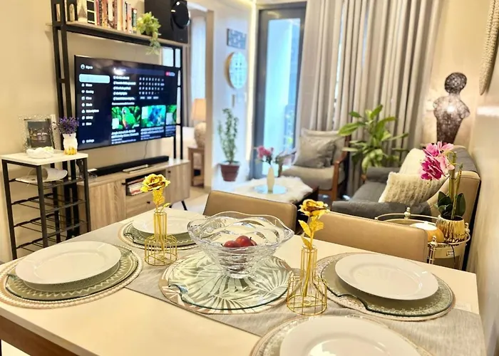 Modern And Cozy One Manchester Place In Mactan Newtown Appartement Île de Mactan