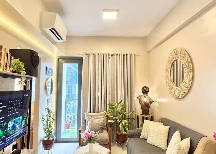 Modern And Cozy One Manchester Place In Mactan Newtown Appartement *